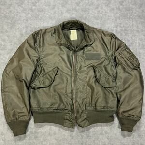 1977 USAF CWU-36/P First Generation Summer Flight Jacket Flame Resistant Mens L